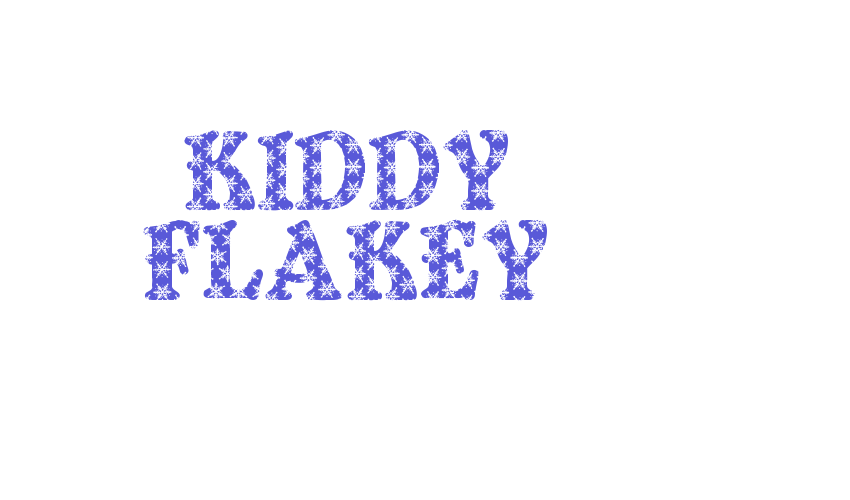 Kiddy Flakey Font Download