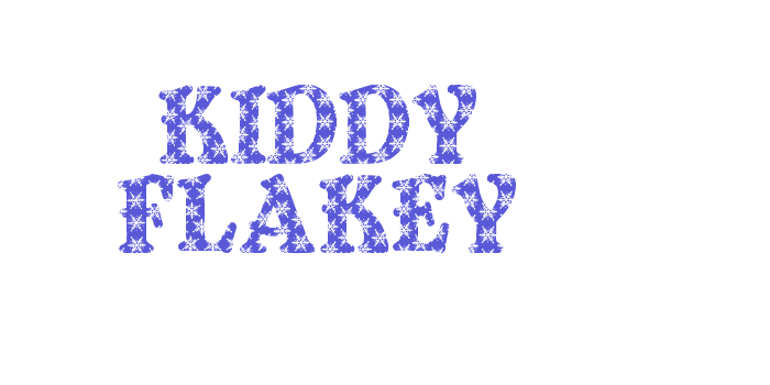 Kiddy Flakey Font Download