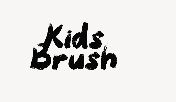 Kids Brush Font