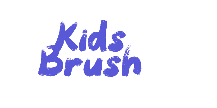 Kids Brush Font Download