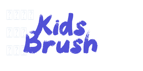Kids Brush-font-download