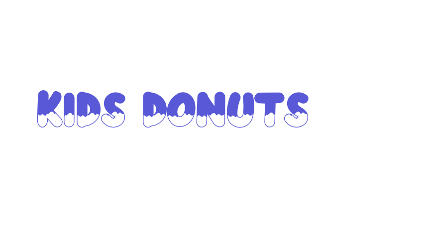 Kids Donuts Font Download