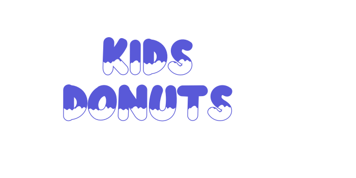 Kids Donuts Font