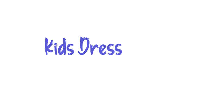 Kids Dress Font Download