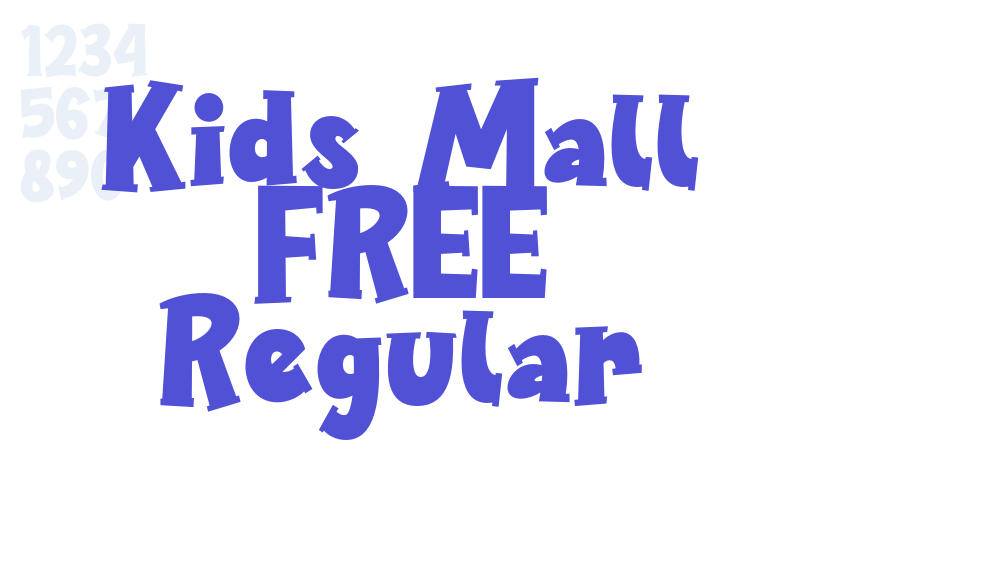 Kids Mall FREE Regular-font-download