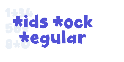 Kids Rock Regular-font-download
