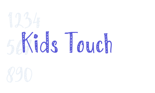 Kids Touch Font