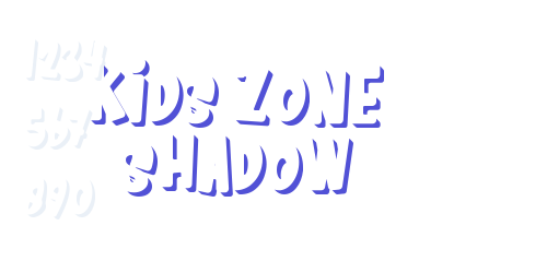 Kids Zone Shadow-font-download
