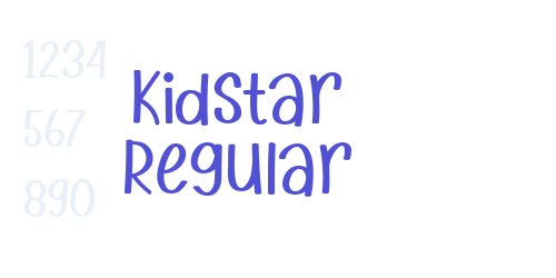Kidstar Regular-font-download
