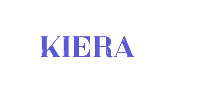 Kiera Font