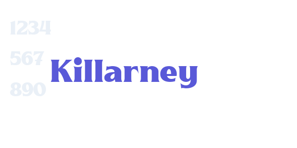 Killarney font free