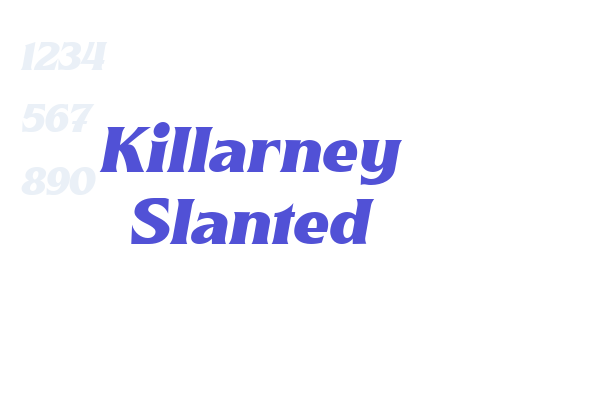 Killarney Slanted
