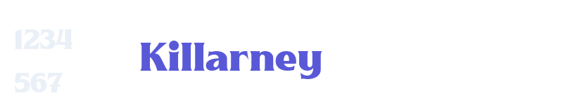 Killarney-related font