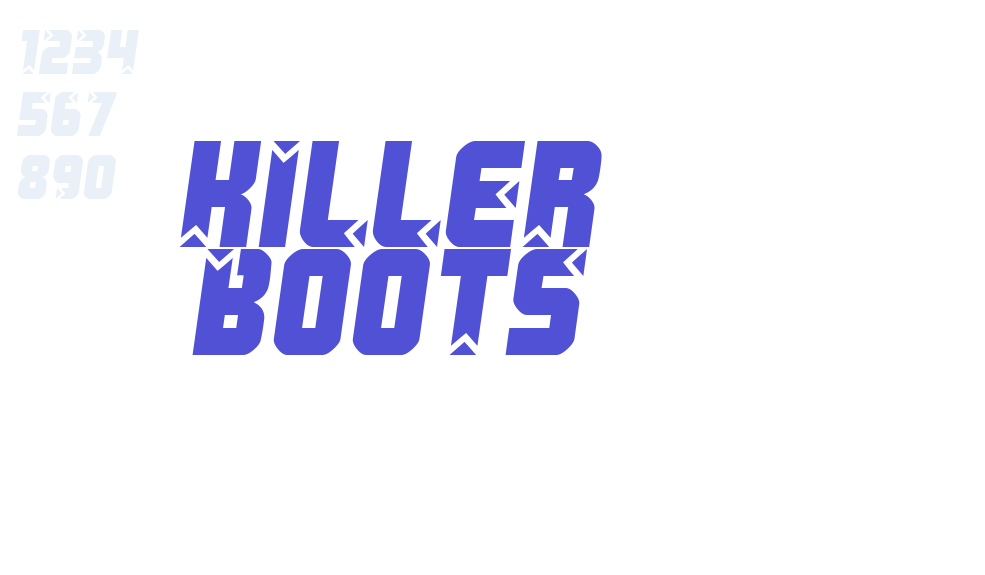 Killer boots-font-download