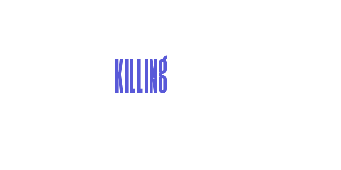 Killing Font