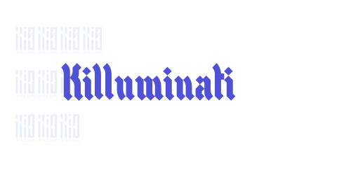 Killuminati-font-download