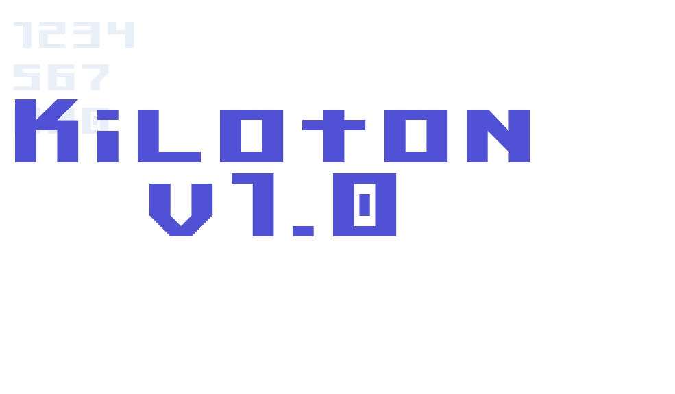 Kiloton v1.0-font-download