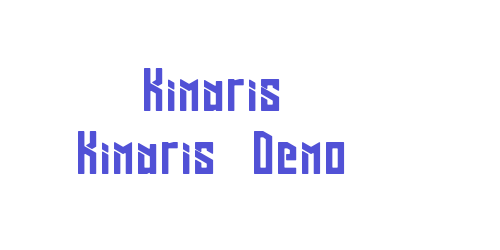 Kimaris Kimaris-Demo-font-download