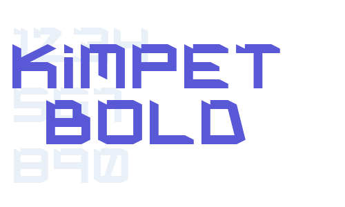 Kimpet Bold Font Download