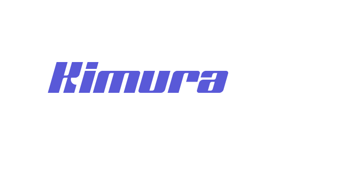 Kimura Font Download