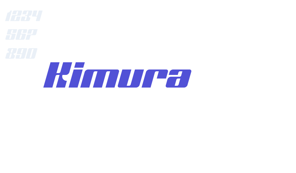 Kimura-font-download