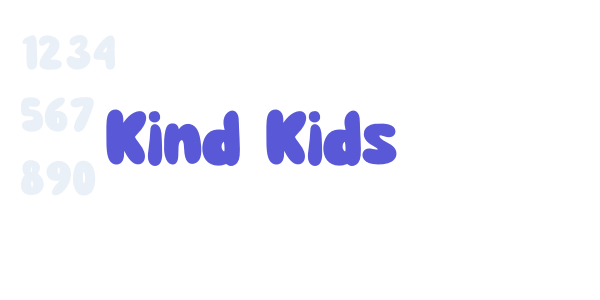 Kind Kids font free