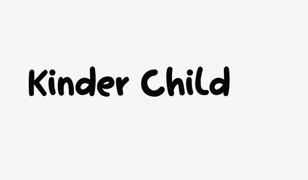 Kinder Child Font