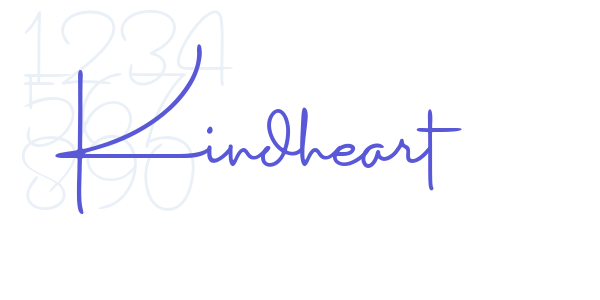 Kindheart font