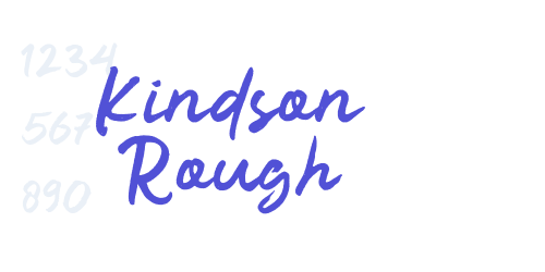 Kindson Rough-font-download