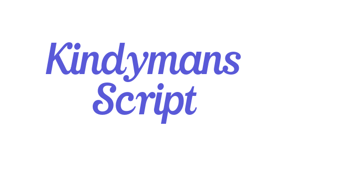 Download Kindymans Script Font