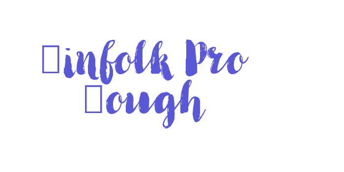 Kinfolk Pro Rough Font Download