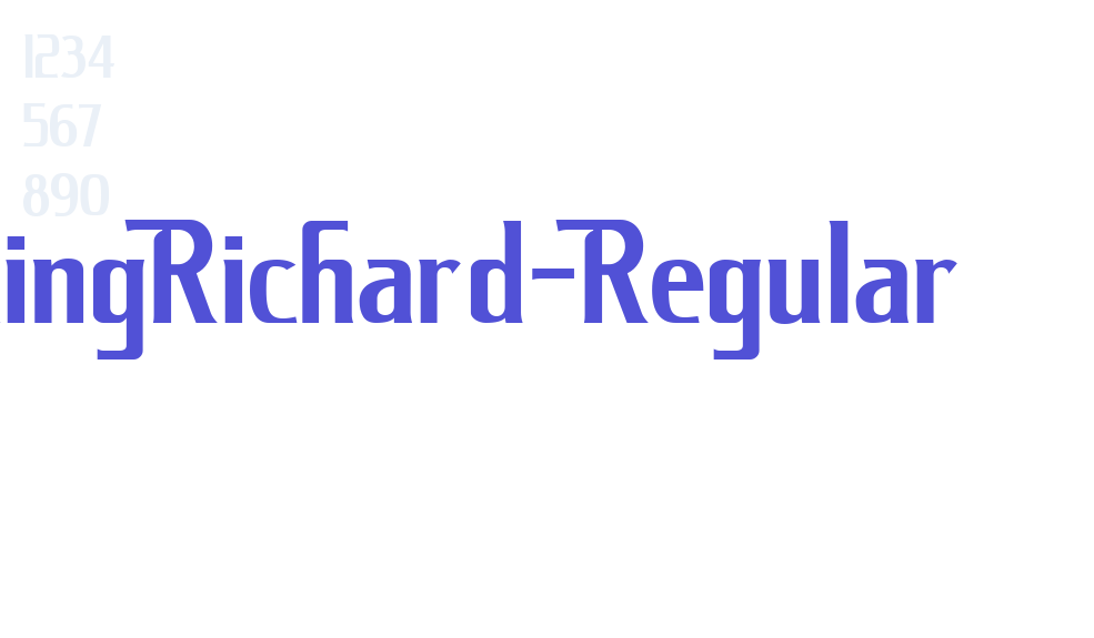 KingRichard-Regular-font-download