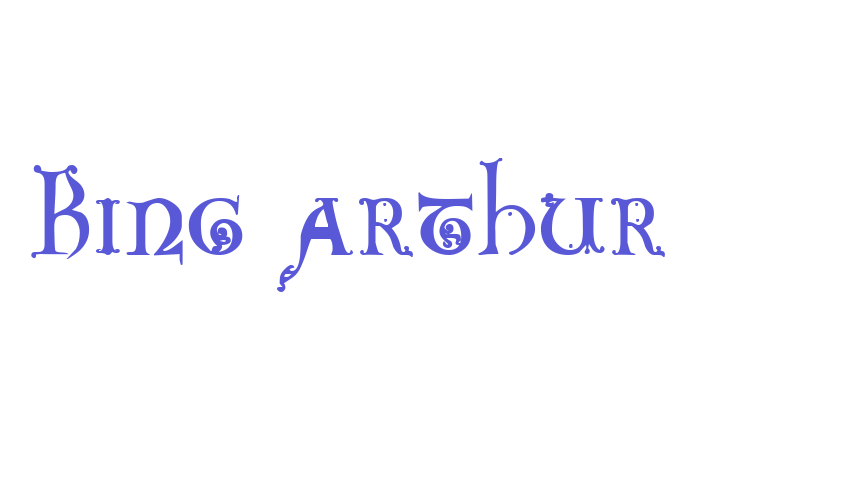 King Arthur Font Download