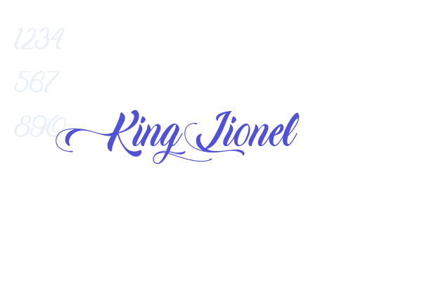 King Lionel Font Download