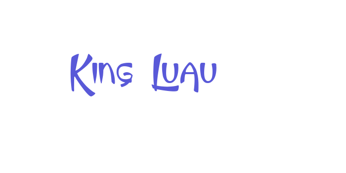 King Luau Font Download