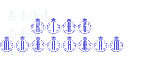 King Monogram-font-download