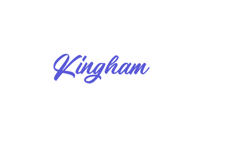 Kingham Font