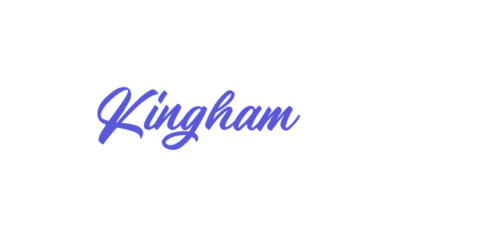 Kingham Font Download