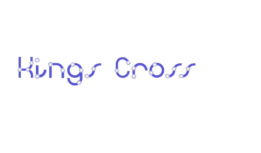 Kings Cross Font Download