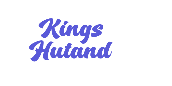 Kings Hutand Font