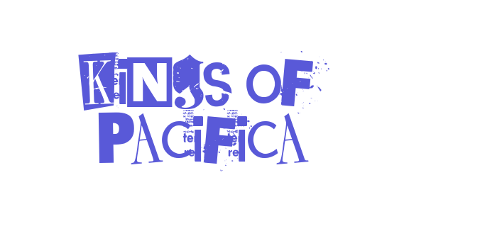 Kings of Pacifica Font Download