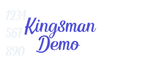 Kingsman Demo-font-download