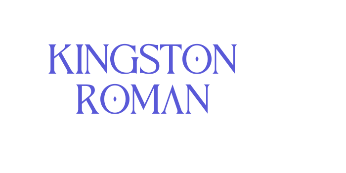 Kingston Roman Font Download