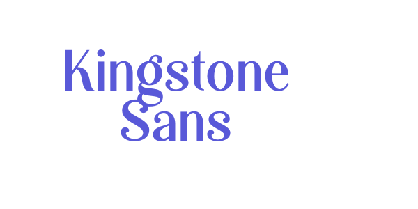 Kingstone Sans font free