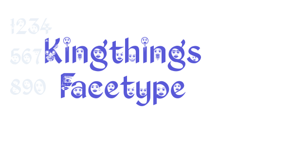 Kingthings Facetype font free