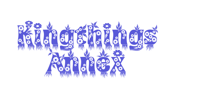 Kingthings Annex Font