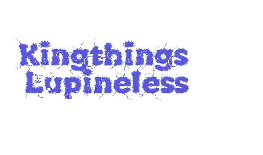 Kingthings Lupineless Font Download