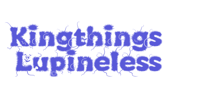 Kingthings Lupineless Font Download