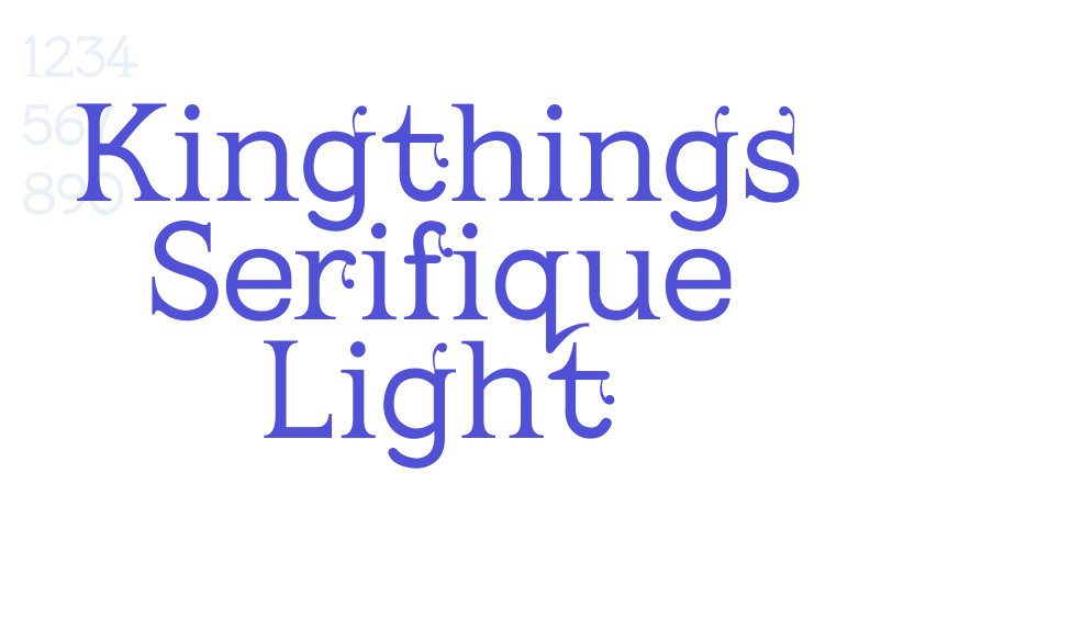 Kingthings Serifique Light-font-download