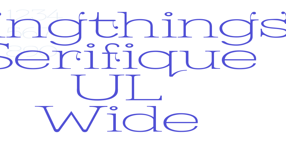 Kingthings Serifique UL Wide-font-download